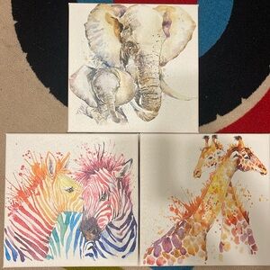 Jungle nursery decor